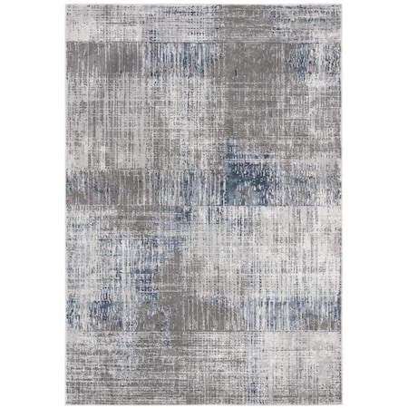 Safavieh 5 ft. 3 in. x 7 ft. 6 in. Craft Power Loomed Rectangle Area Rug Grey & Blue CFT874F-5